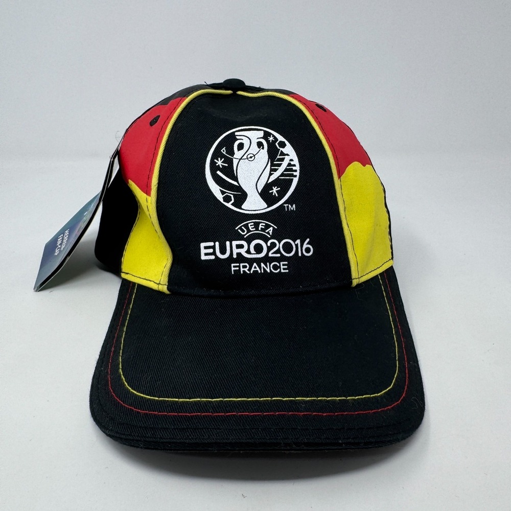 NWT UEFA Champions League Official Euro 2016 France Adjustable Hat Deutschland